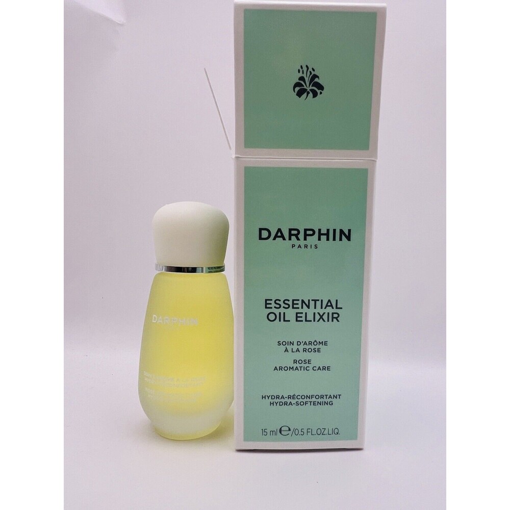 Darphin Essential Oil Elixir Rose Aromatic Care Hydra Nourishing 0.5 oz New